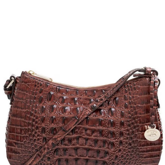 Brahmin Melbourne Shayna Crossbody -Pecan - Picture 6 of 9